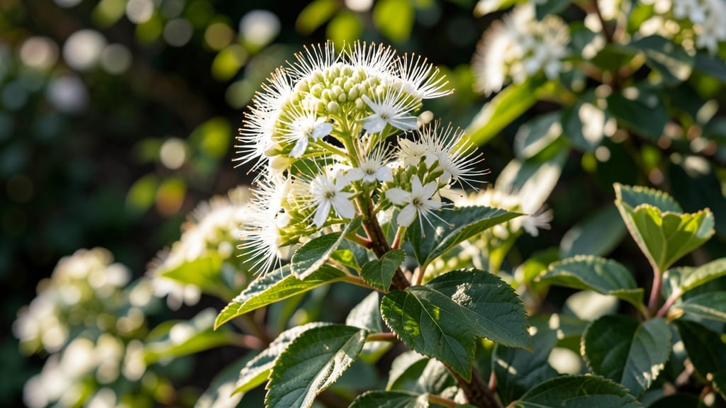 Dwarf Fothergilla for Fragrant Spring Blooms
