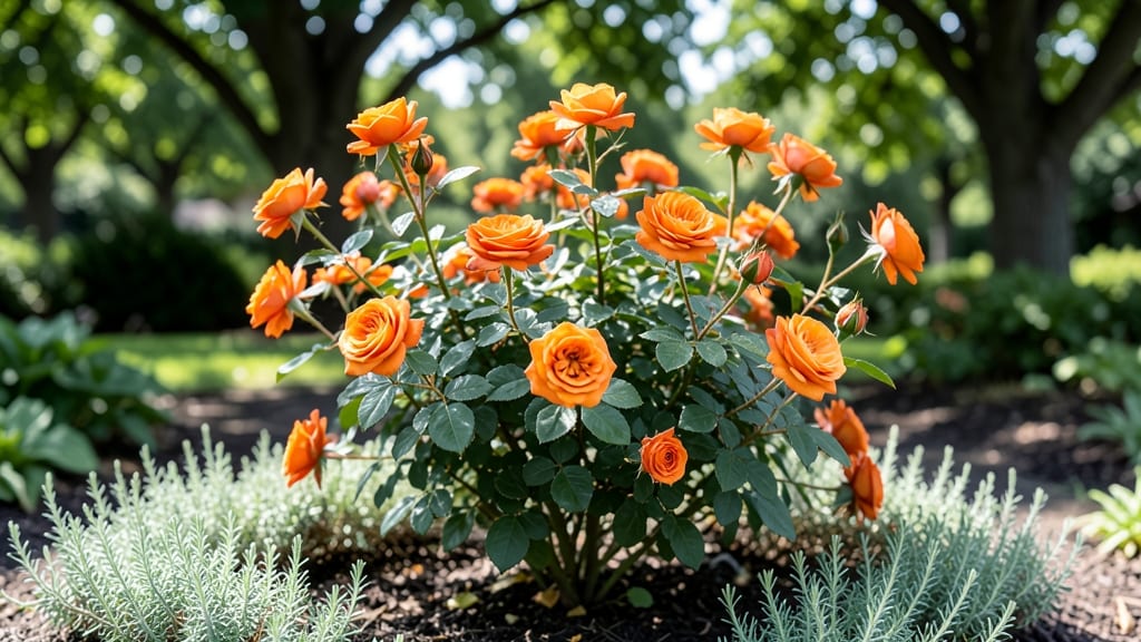 Mini Orange Rose Bush: Compact Growth, Year-Round Fragrance in Small Spaces