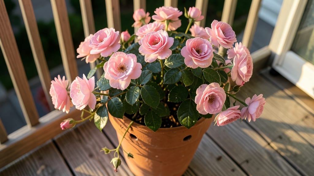 Angel Face Rose Bush for Balconies