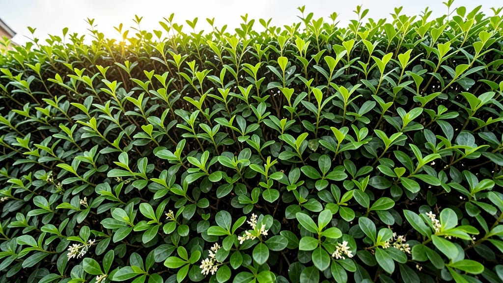 Privacy Privet Hedges for Fast Growth