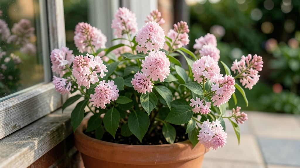 Dwarf Pink Lilac Bush