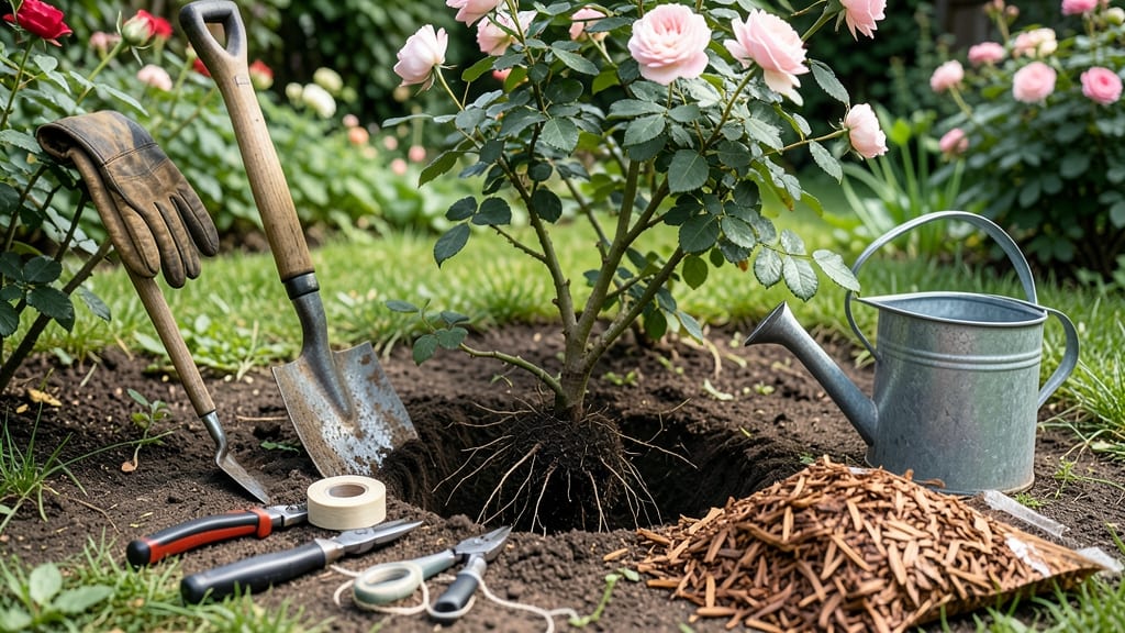 How to Cut a Rose Bush for Transplanting: Pruning Guide for Healthy Root Revival