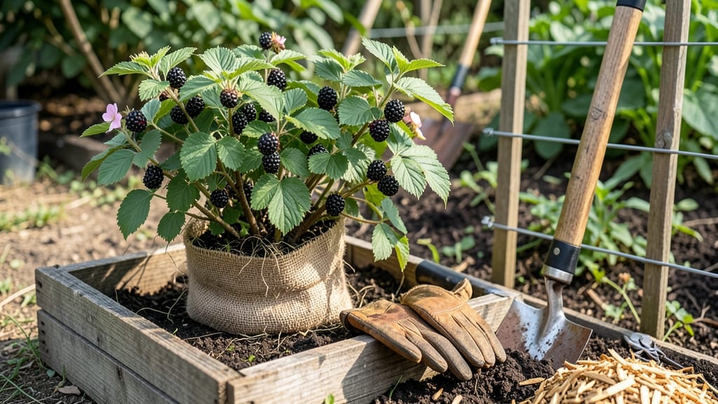 Best Place to Plant a Blackberry Bush: Sun-Exposed Spots With Well-Draining Soil