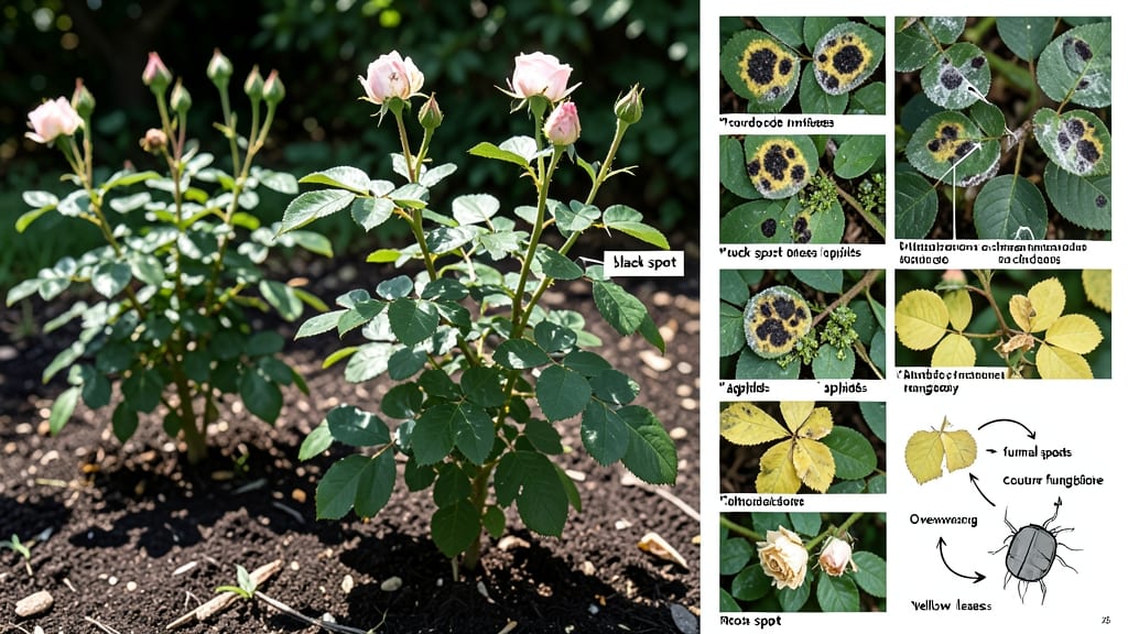 What’s Wrong With My Rose Bush: Diagnostic Guide for 5 Common Culprits