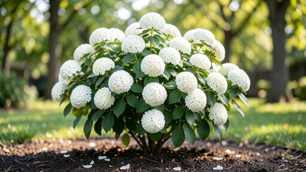 Miniature Snowball Bush Pruning: Year-Round Shape and Bloom Control