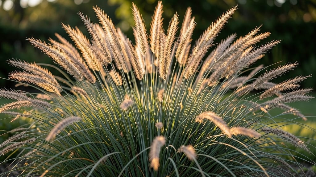 Dwarf Fountain Grass for Textural Privacy