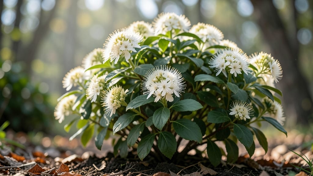 Dwarf Fothergilla for Fragrant Spring Blooms