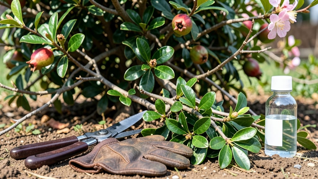 Prune Pomegranate Bush: Year-Round Shape and Bountiful Fruit Guide