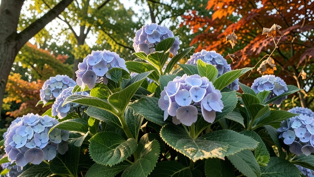 Oakleaf Hydrangea with Seasonal Color