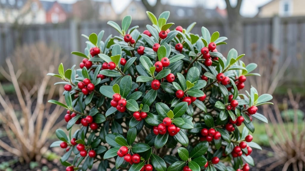 Winter King Holly for Spiky Red Berries