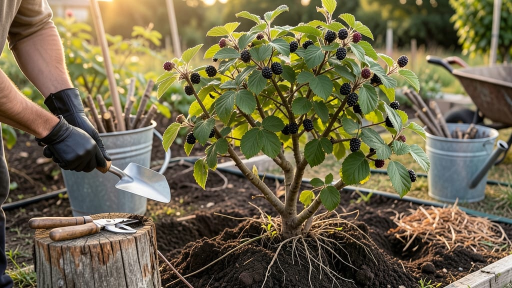 How to Transplant Blackberry Bushes: Stress-Free Relocation for Thriving Plants