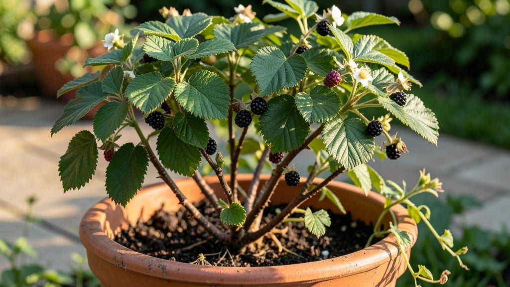Blackberry Bush In Pot: Container Growing Secrets for Bountiful Harvests