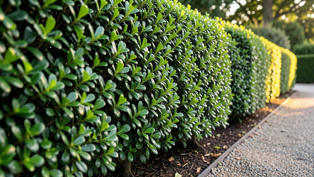 Boxwood Shrubs for Evergreen Privacy