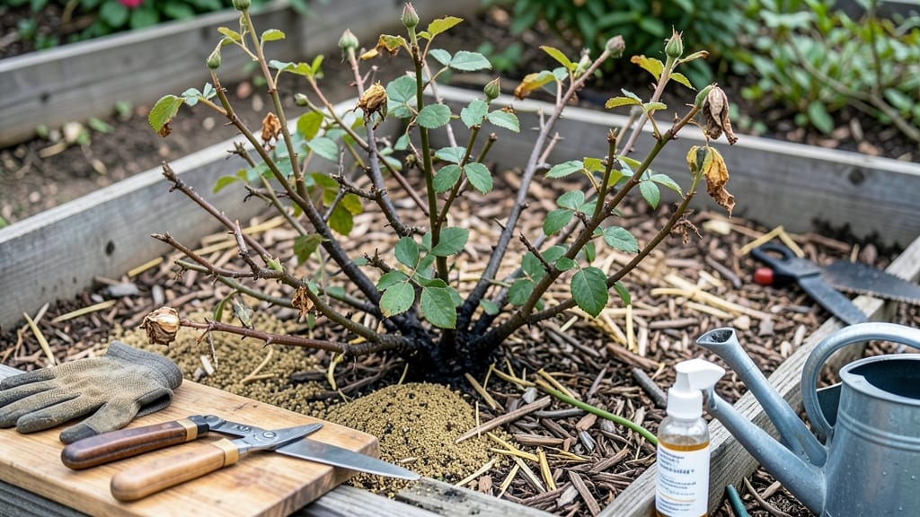 How to Revive a Rose Bush: Deep-Cut Pruning for New Growth in Weeks