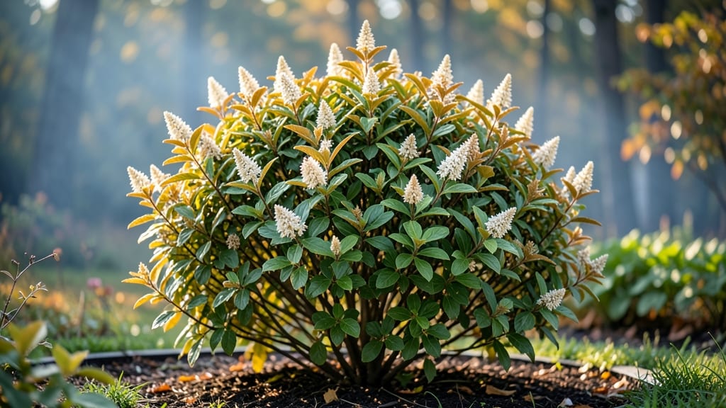 Dwarf Fothergilla for Fragrant Spring Blooms