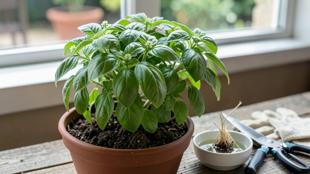 How to Make a Bushy Basil Plant: Prune and Pinch for Dense, Leafy Growth