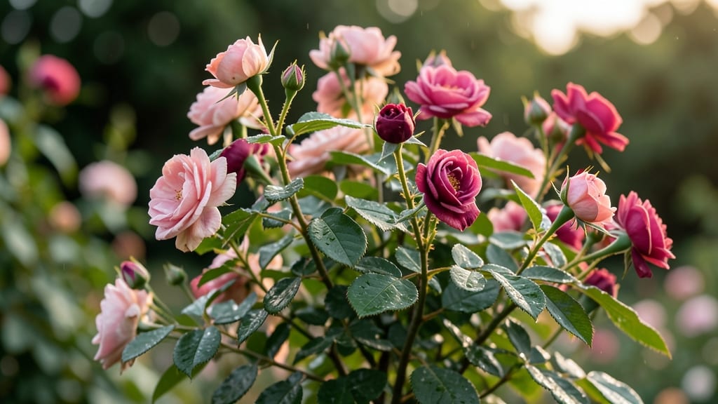 Shrub Roses with Disease Resistance