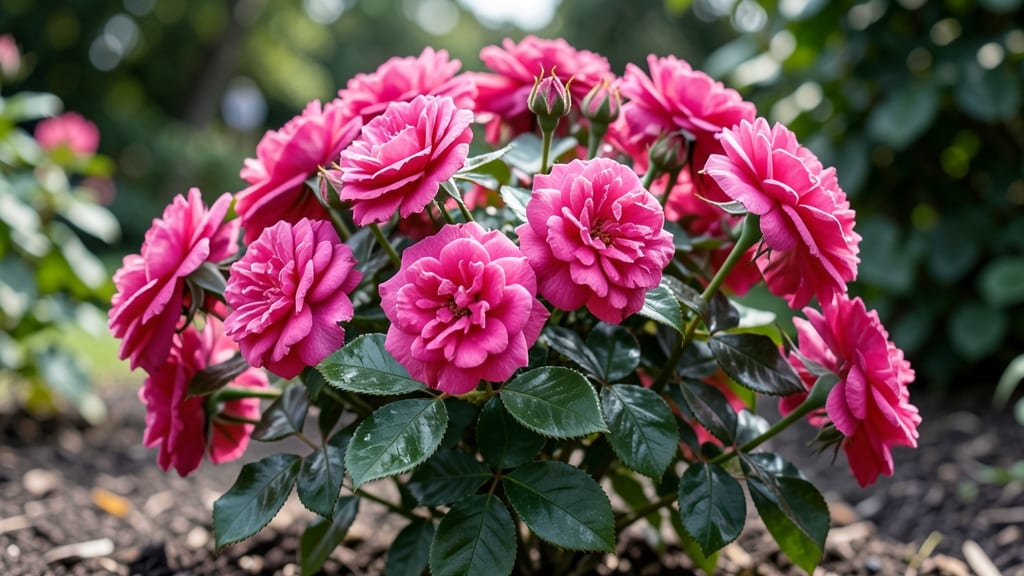 Pink Knock Out Rose Bush