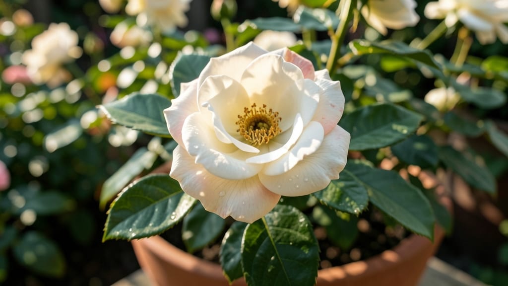 Peace Rose Bush for Small Gardens