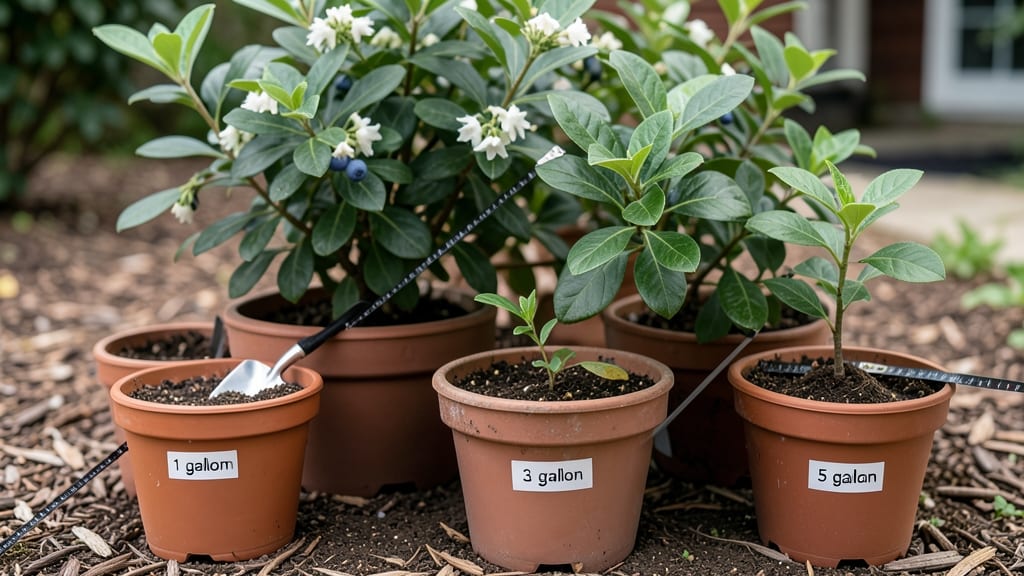 How Big of a Pot for Blueberry Bush: Space Requirements by Variety Type