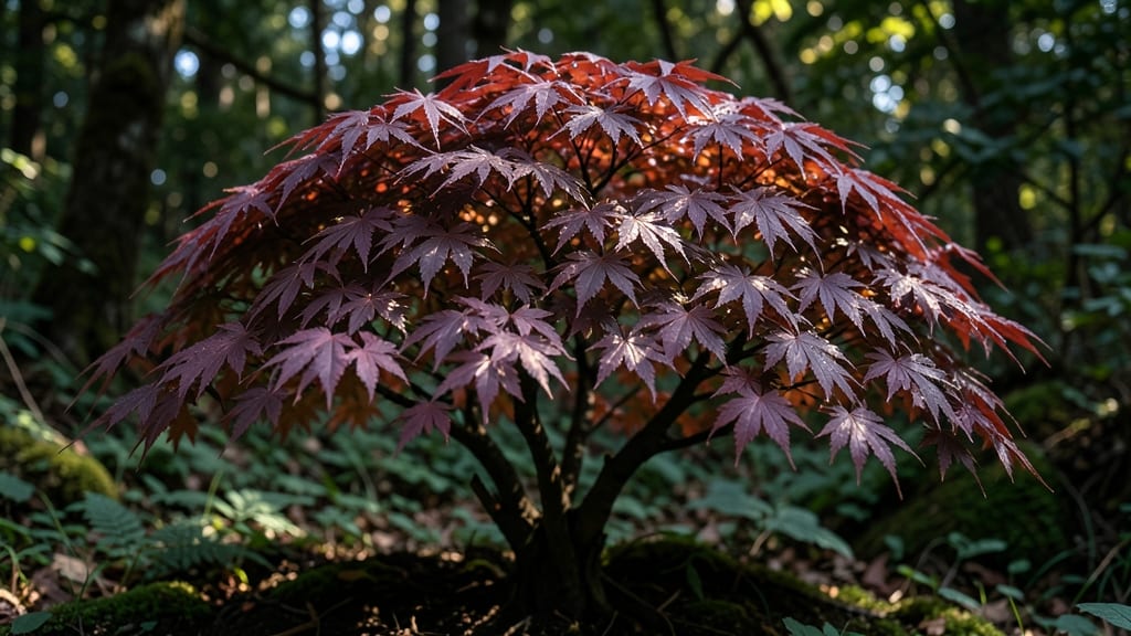 Japanese Maple Bush for Ornamental Foliage