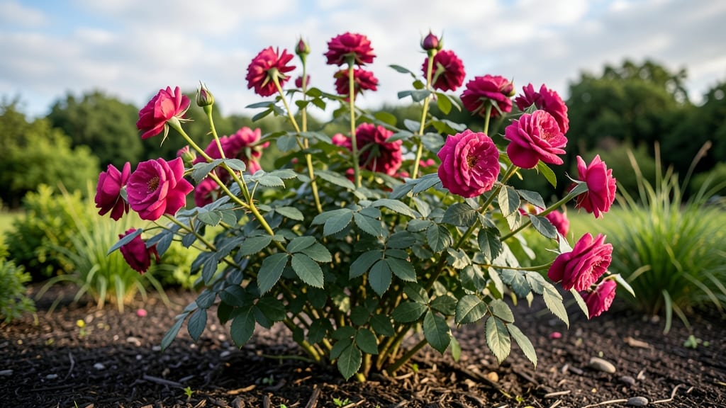 Eiffel Tower Rose Bush Pruning: French Garden Elegance With Structured Growth
