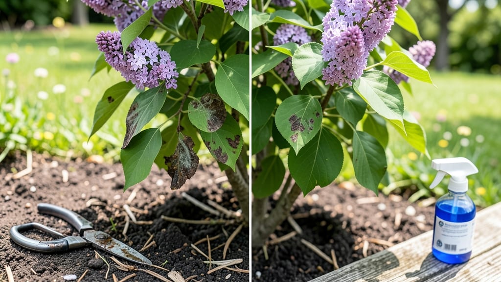 Blight on Lilac Bush: Fungal Spot Identification & Copper-Free Rescue Plan