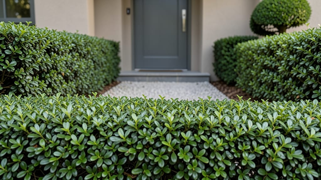 Boxwood Hedges for Classic Elegance