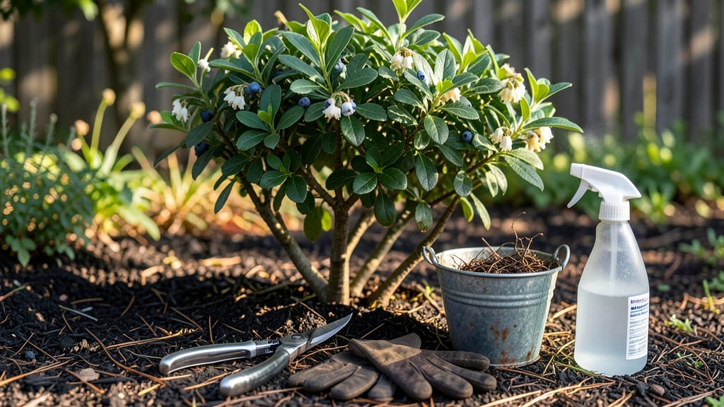 Pruning Highbush Blueberry Bushes: Year-Round Health Through Strategic Cuts