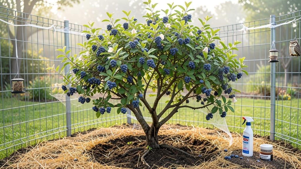 How to Protect Blueberry Bushes from Animals: Animal-Repellent Barrier Hacks for Year-Round Safety