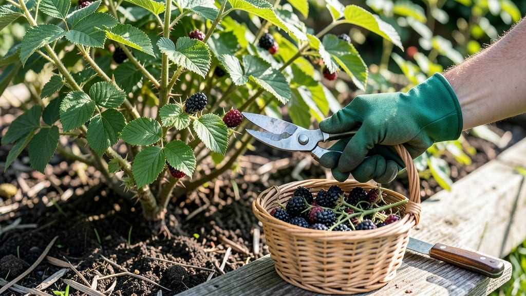 Blackberry Bush Harvest: When and How to Pick for Peak Ripeness
