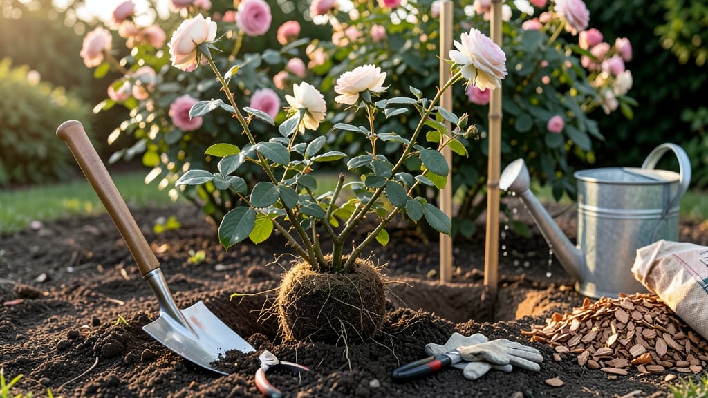 How to Transplant Rose Bushes in August: Stress-Free Relocation for Thriving Blooms