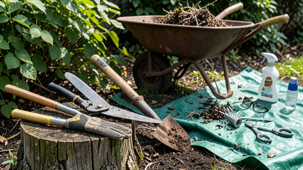 How to Get Rid of Bushes Quickly: Swift Removal Without Regrowth Tricks