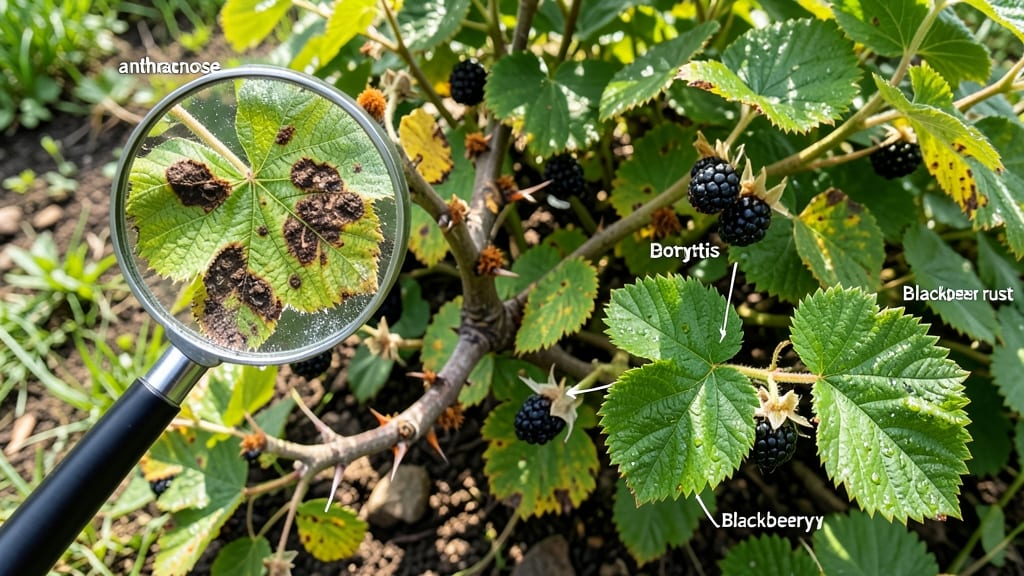 Blackberry Bush Diseases With Pictures: Identify, Treat, and Prevent Common Fungal Issues