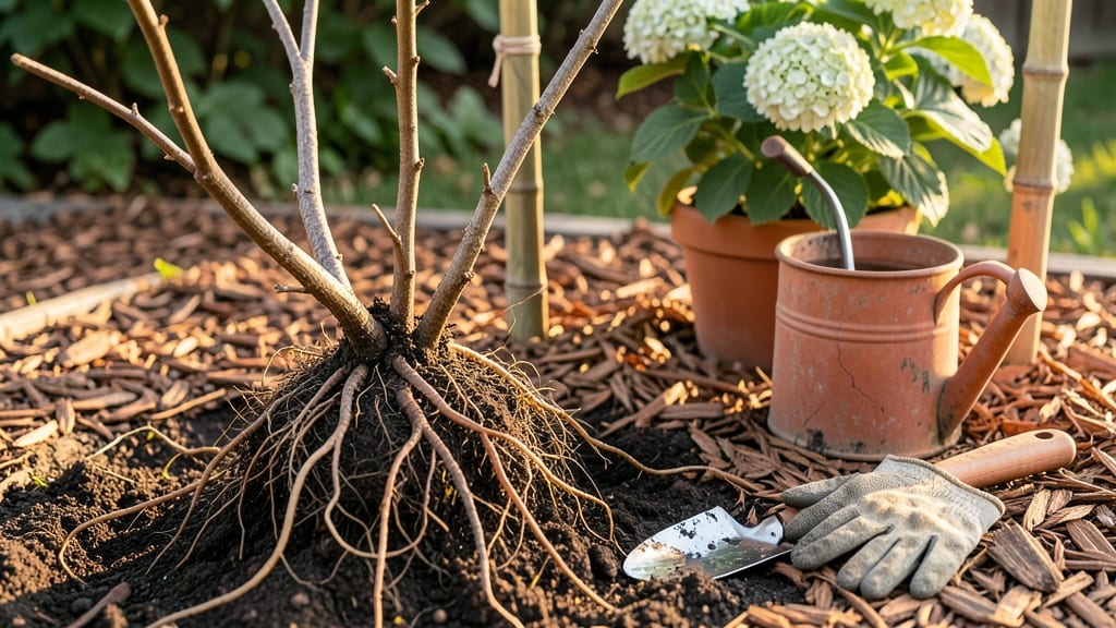Replanting Hydrangea Bush: Stress-Free Division for Lush Regrowth