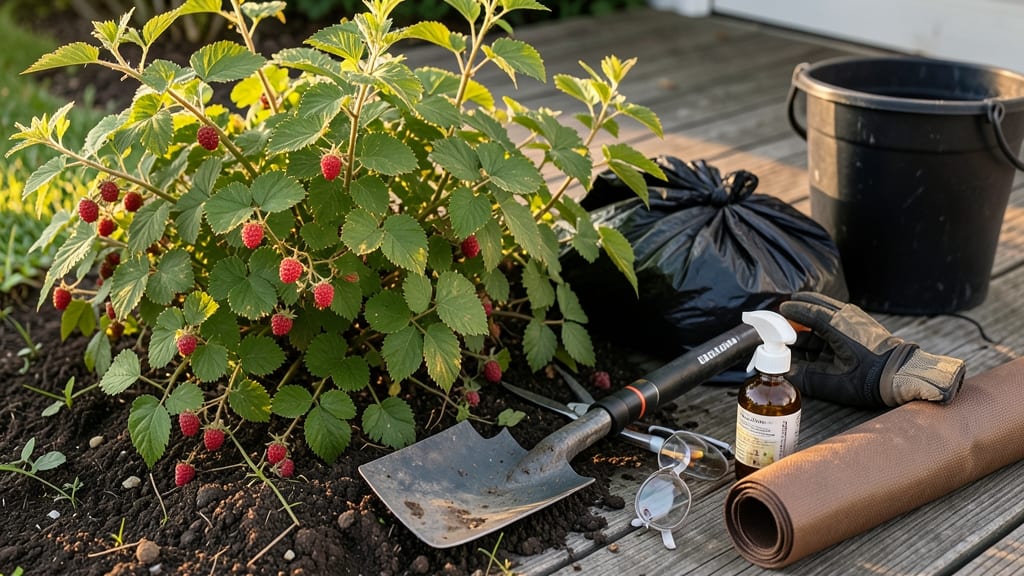 How to Get Rid of Raspberry Bushes: Permanent Solutions Without Regrowth