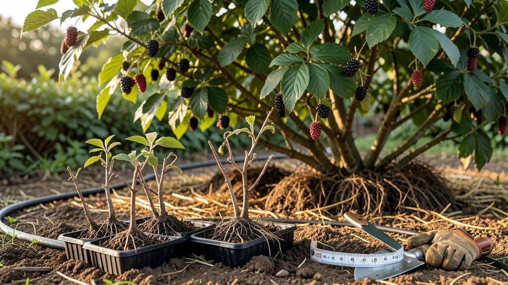 Blackberry Bush Spacing: Exact Feet Apart for Maximum Yield and Airflow