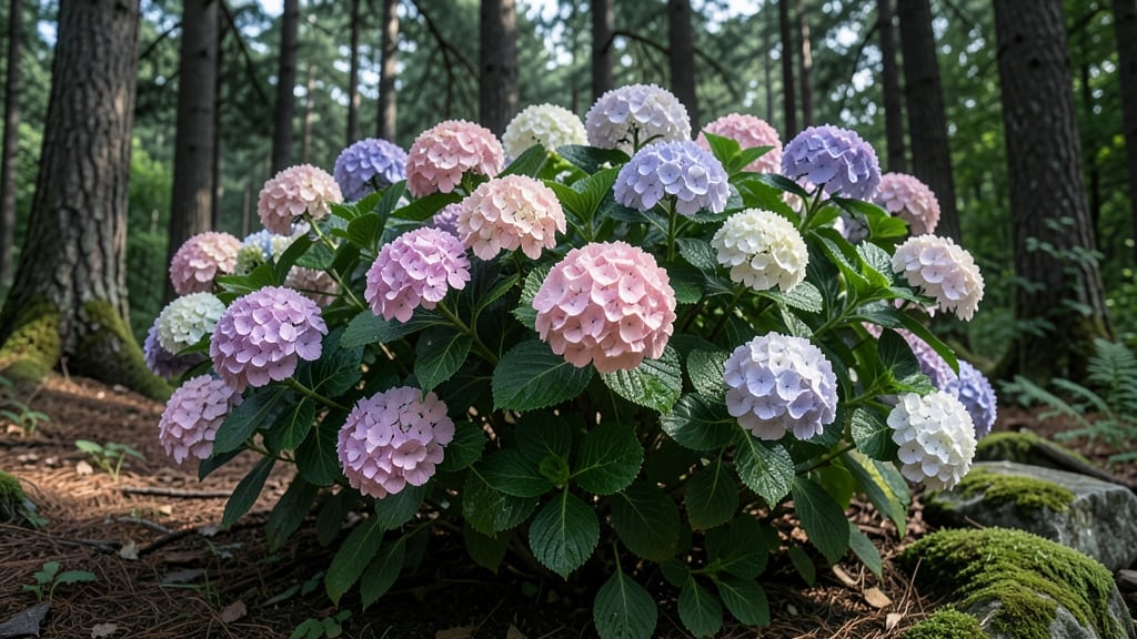 Hydrangea Macrophylla for Late-Season Drama