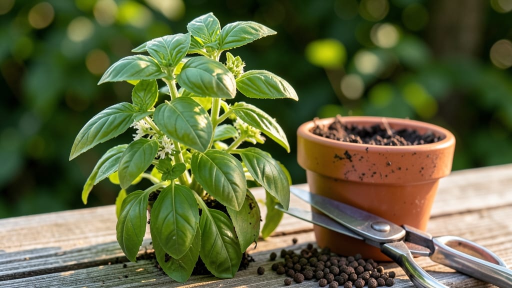 How to Make Basil Plants Bushier: Pinch and Prune Techniques for Full Growth