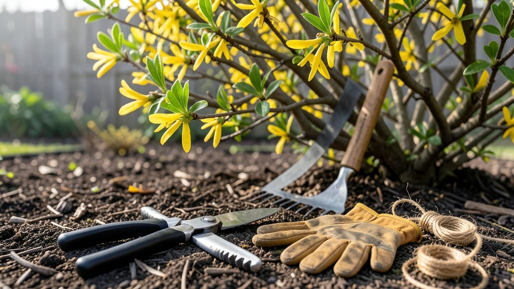 When Is the Best Time to Trim a Forsythia Bush: Late Winter Secrets for Springtime Spectacle