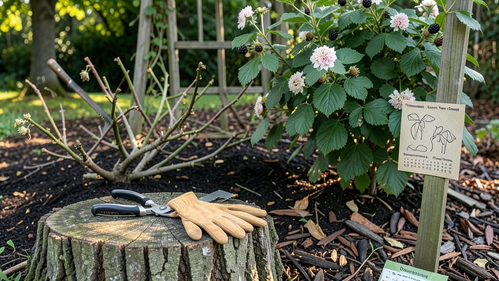 Best Time to Prune Blackberry Bushes: Late Winter Dormancy Secrets for Stronger Canes