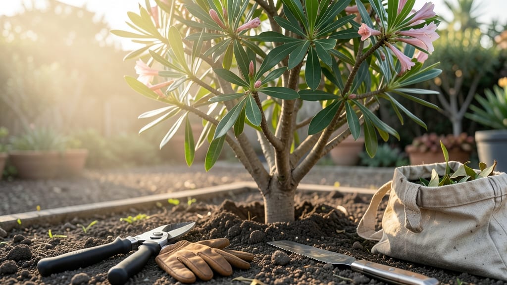 Cutting Back Oleander Bushes: Year-Round Shape and Toxin-Safe Technique