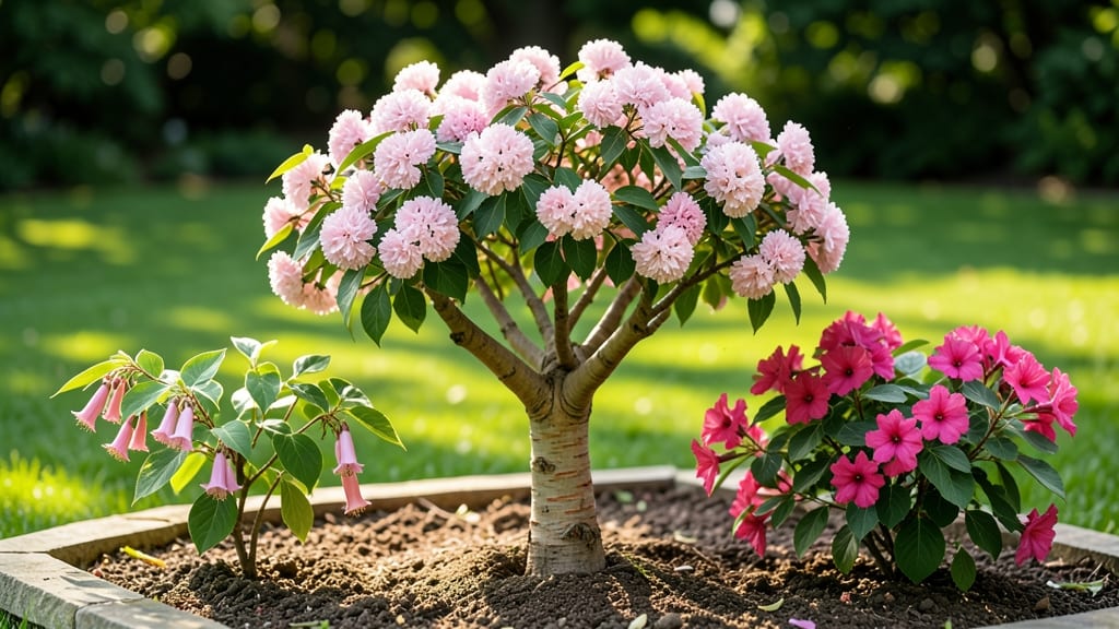 Pink Flowering Bush Tree: Year-Round Color With Minimal Pruning Effort