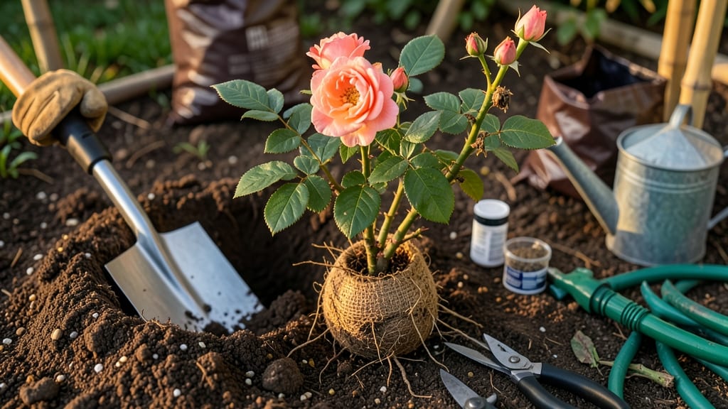How to Transplant Rose Bush: Stress-Free Relocation for Thriving Blooms
