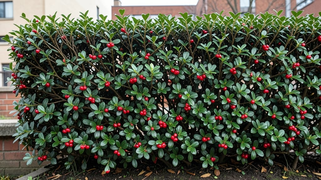 Dwarf Holly for Evergreen Privacy