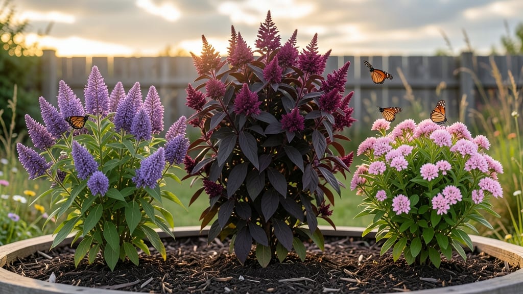 3 in 1 Butterfly Bush: Triple-Bloom Magic in Full Sun