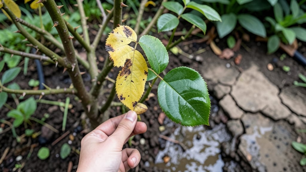 What Causes Rose Bush Leaves To Turn Yellow: Root Rot or Overwatering? 6 Signs to Check Now