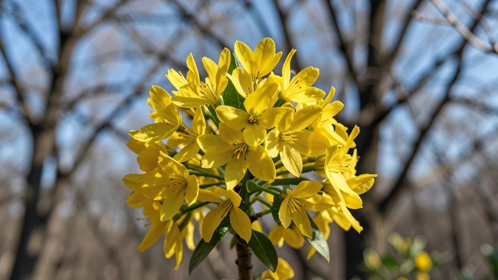 Dwarf Forsythia for Small Gardens