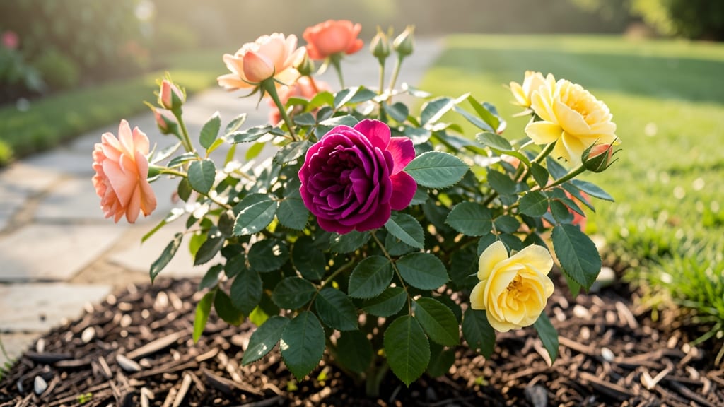 Celebration Rose Bushes: Fragrant Year-Round Beauty With Minimal Care