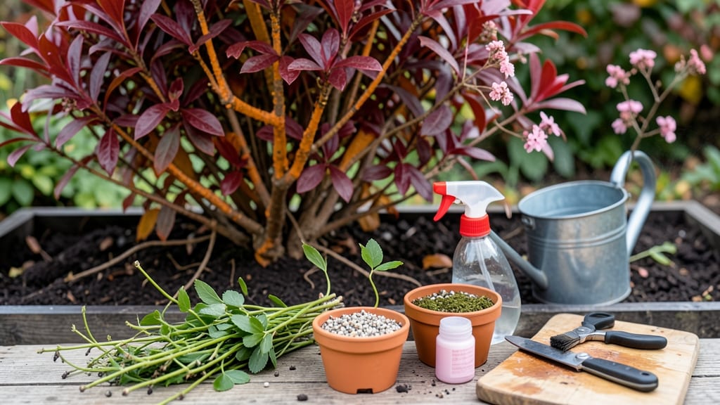 How to Propagate Burning Bush Shrub: Stem-Cutting Success in 3 Simple Steps